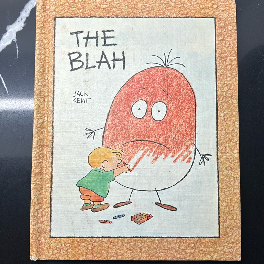 Vintage 1970 The Blah hardcover children’s book by Jack Kent
